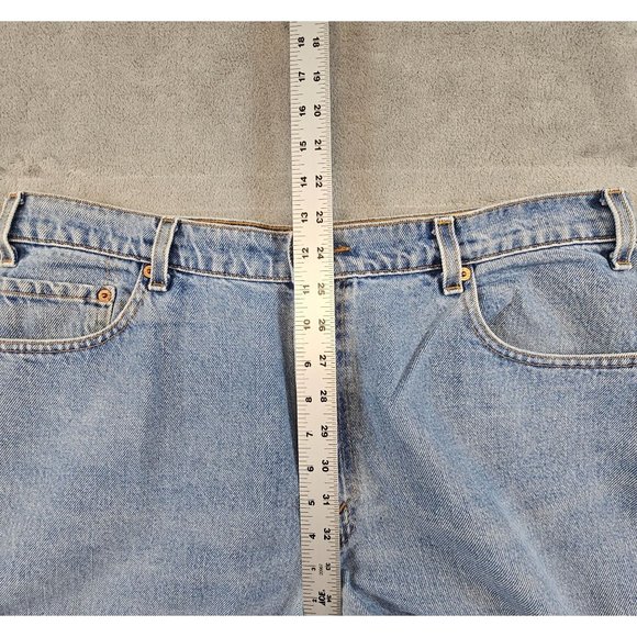 Vintage Levi's Men's 36x30 Blue Light Wash Loose‎ Fit Baggy Red Tab Tapered Y2K - Picture 7 of 12
